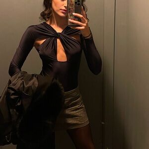 COPERNI BODYSUIT JERSEY CON CUT